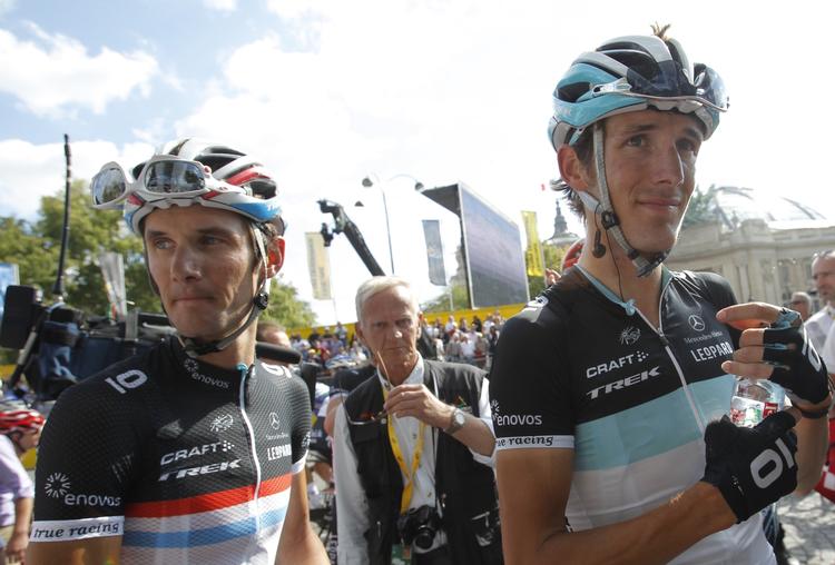 BRØDRE. Brødrene Fränck og Andy Schleck har hele deres professionelle karriere kørt på samme hold. 