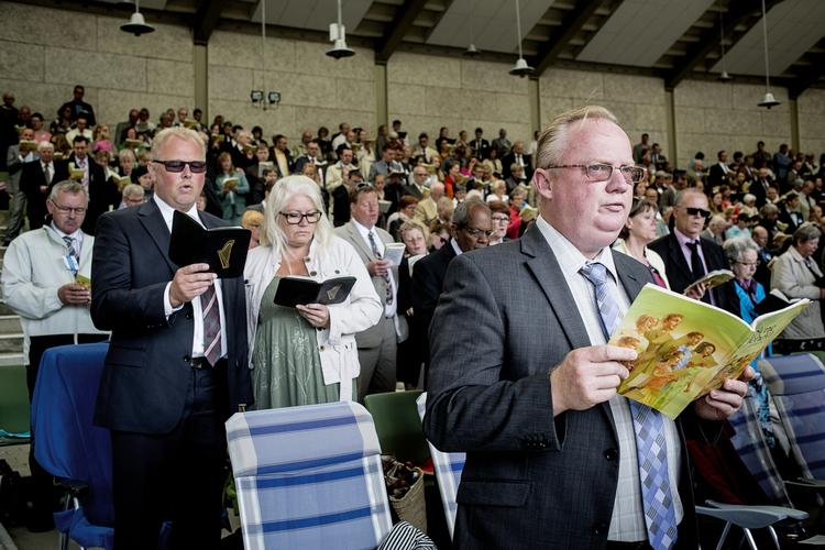 RACISME. Jehovas Vidner holdt i weekenden sit årlige træf i Silkeborg. 
