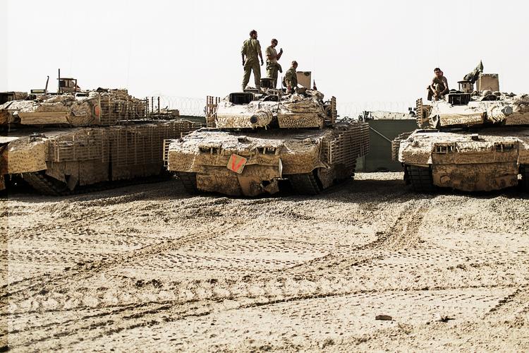 KNYTNÆVEN. Leopard 2 A5 kampvognene skal fortsat skræmme Taleban i Afghanistan. 