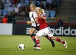 Populært. Anden halvleg af semifinalen mod Norge blev set af 731.000 danskere. 