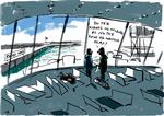 Tegning. Mette Dreyer 