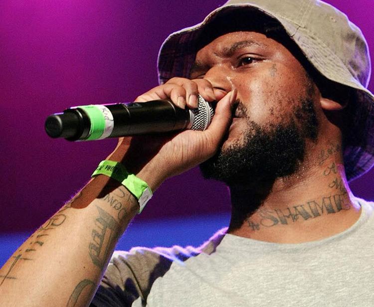 hat. Schoolboy Q er blandt de kunstnere, der er set med en bøllehat. Her fra en koncert i Austin Music Hall i Texas sidste år. 