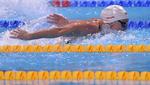 REKORD. Halvvejs var Jeanette Ottesen et halvt sekund under verdensrekorden, men det blev 'kun' til en dan.sk rekord, da hun svømmede sig i VM-finalen i 100 meter butterfly. 