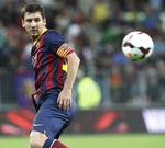 paveligt. Lionel Messi scorede i går for Barcelona i en testkamp mod Legia Gdansk. 