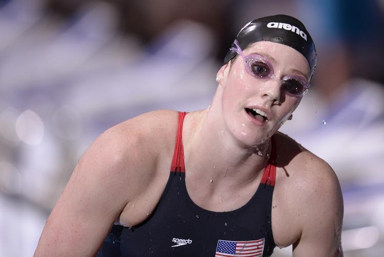TRIPLE. 200 meter fri var den tredje discipin, der gav Missy Franklin guld ved VM i Barcelona. 
