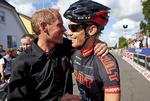 talent. Magnus Cort Nielsen (th) var en overraskende vinder af første etape af Post Danmark Rundt, men den unge dansker kan sagtens ende med at forsvare førertrøjen på dagens etape. 