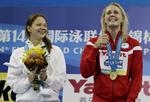 FORHENVÆRENDE. For to år siden delte Aliaksandra Herasimenia og Jeanette Ottesen førstepladsen, men i år stillede ingen af dem op for at forsvare VM-titlen i 100 meter fri. 
