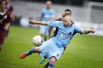 Kamp. Ronnie Schwartz fra Randers FC mod Rubin Kazan fra Rusland. 