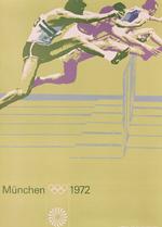 1972. Den officielle OL-plakat til atletikkonkurrencerne ved legene i München, hvor Vesttyskland fik flere sensationsvindere. 