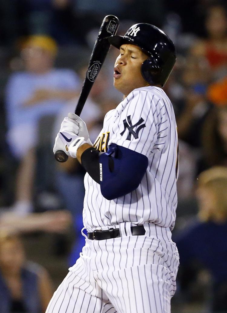 Straf. New York Yankees-stjernen Alex Rodriguez har først lov til at gå på banen igen i 2015. 