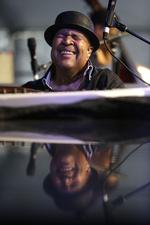 Duke. George Duke optræder her ved New Orleans Jazz and Heritage Festival i maj. 