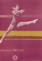 medaljejagt. Officiel plakat for OL 1972 i München, hvor det vesttyske dopingprogram var i fuldt flor og skulle give medaljer på hjemmebane. 