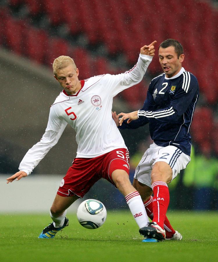 Comeback. Boilesen debuterede på landsholdet i 2011 mod Skotland. 
