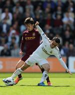 Klubmand. Leon Britton har været med hele vejen fra den fjerdebedste række og spillet over 400 kampe for Swansea. 