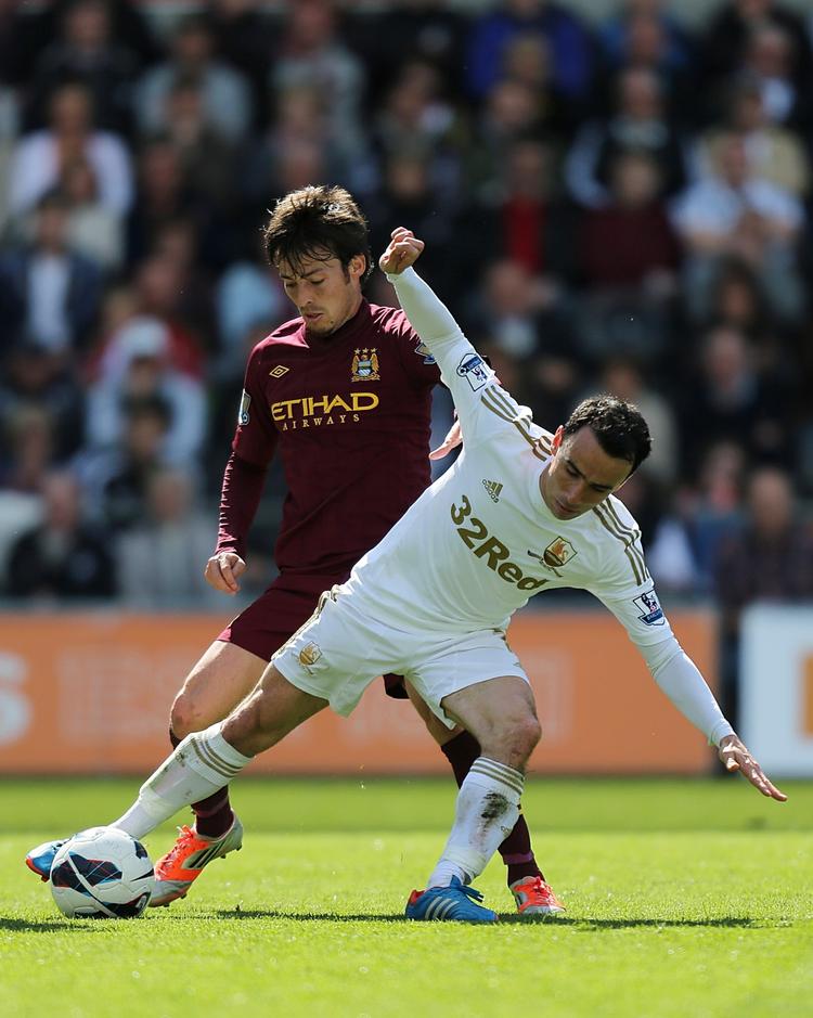 Klubmand. Leon Britton har været med hele vejen fra den fjerdebedste række og spillet over 400 kampe for Swansea. 