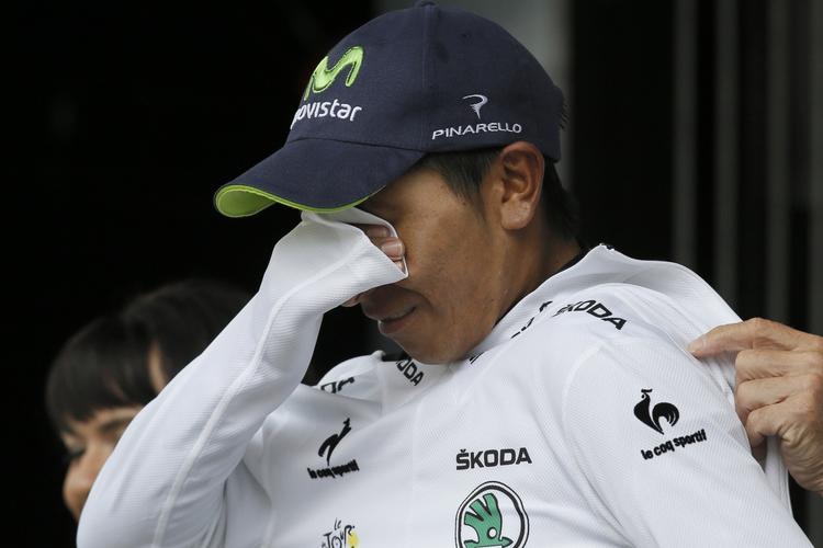 Tårevædende. 2013 har været et godt år for Nairo Quintana. 