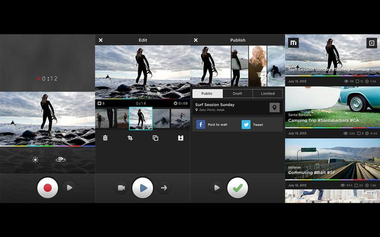 Med MixBit kan du kæde videobidder sammen, så de tilsammen varer en time. Og du kan både bruge egne og andres videoer til at lave dit video-mix med. (Foto: iTunes) 
