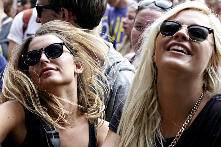 Vådt. Fredag bliver sidste dag med tørvejr på Smukfest, så det er med at nyde det, så længe det varer. 