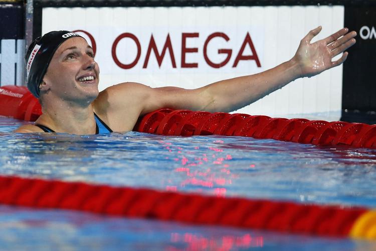 VERDENSREKORD. På to dage satte Katinka Hosszu verdensrekorder i 100 og 200 meter medley i både indledende og finale. 