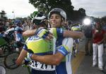 Sejrsmaskiner. GreenEdge-rytterne anført af Michael Matthews (th) viser fin form i Utah i øjeblikket. 