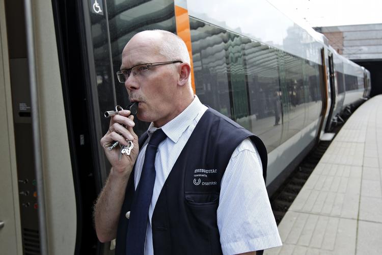 elgkollission. Juli har været speciel hård for togene, oplyser DSB. Således er to togsæt ude i længere tid efter at have påkørt elge i Sverige. 