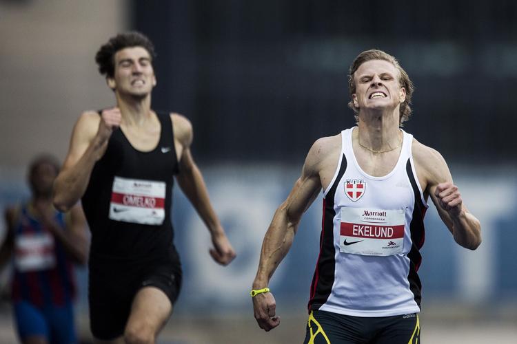svært. Nick Ekelund-Arenander skal løbe op til sit bedste, hvis han skal videre til semifinalen. Fem af de syv konkurrenter i dagens første heat har en bedre personlig rekord end danskeren. 