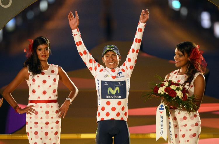 plettet. Selv om han står øverst på podiet, så er kyssepigerne næsten altid højere end Nairo Quintana, som hentede en ny triumf med samlet sejr i Vuelta a Burgos. 