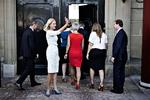 ROKADE. Helle Thorning-Schmidt - her fotograferet efter gårsdagens ministerrokade - afviser partifællers skepsis over opdelingen af børneområdet. 