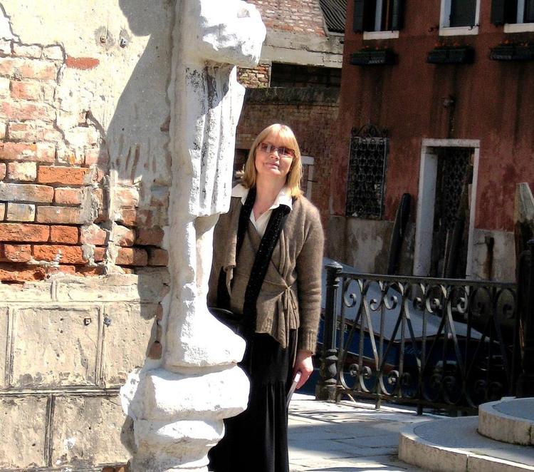 Italien. Marianne Bech fik gennem sit ægteskab stor kærlighed til støvlelandet. Her er hun på visit i Venedig. 