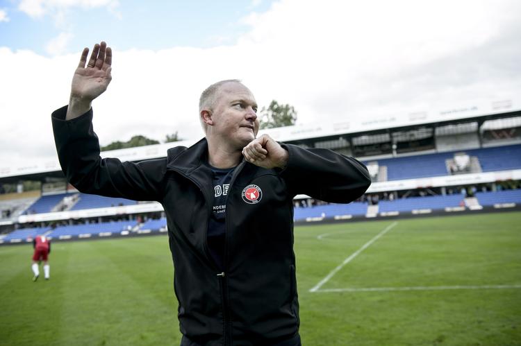 Top. Glen Riddersholms FCM-hold har gjort rent bord med fire sejre i fire kampe. 