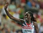 Vinder. Målfoto afgjorde sagen for briten Christine Ohuruogu. 