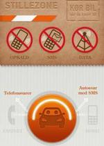 stillezone. Appen udviklet til brug under bilkørsel kan også bruges til møder og på ferier. Men den får kritik for, at den ikke kan indstilles individuelt, så den tillader fx datatrafik. 