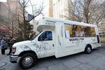 Mobilmad. 'Food trucks' vinder frem i USA og serverer mad til kunderne på fortovet i storbyer og i lufthavne. 