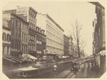 FRIT. Getty-museerne har nu frigivet tusindvis af billeder til frit brug, som kan downloades fra deres hjemmeside. F.eks. dette billede af New York i 1850'erne. (Foto: Getty Museum Open Content Program) 