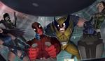 Deadpool. Der er ikke mange rosende ord til denne uges spilanmeldese. Ubrugelige kameravinkler og trivielle spilmekanismer er nogen af de ord spilanmelder Martin Lennon knytter til spillet. Foto: screenshot fra spillet. 