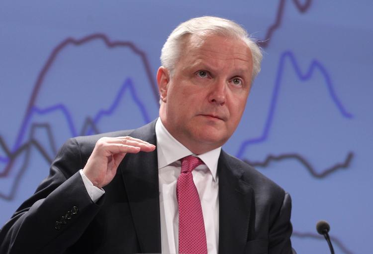 ansvarlig. EU-kommissær Olli Rehn fra Finland har ansvaret for økonomi. 