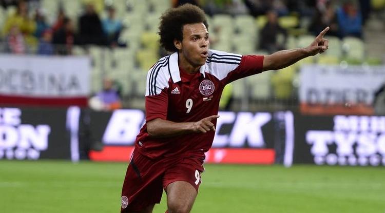 Mål. Braithwaite fortsætter formentlig karrieren i fransk fodbold. 