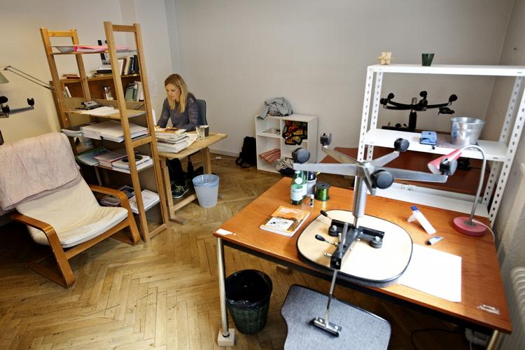 SPECIALEFORENING. Anja Kammacher er kasserer i foreningen Edisons Venner, der er et privat kontorfællesskab for specialestuderende. 