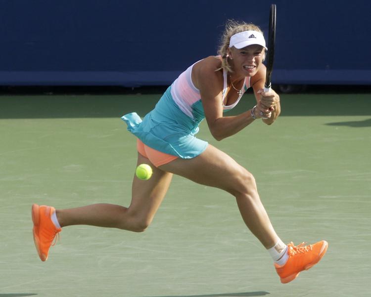 VINDER. Sejren over Petra Kvitova er Caroline Wozniackis største i lang tid. 