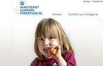 gemt. Ministeriet for sundhed og forebyggelse har gemt alt om cookies meget langt væk på siden. 