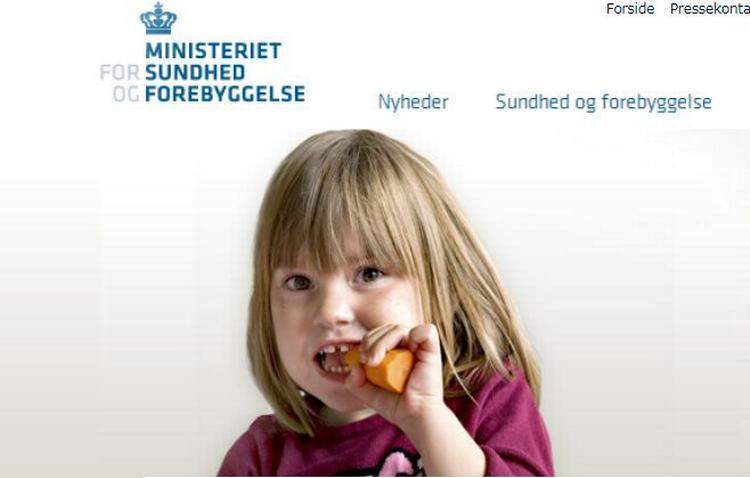 gemt. Ministeriet for sundhed og forebyggelse har gemt alt om cookies meget langt væk på siden. 
