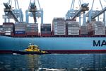 MILLIARDMASKINE. Maersk Line har haft held til at bringe omkostningerne ned. 
