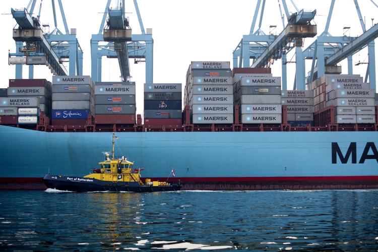 MILLIARDMASKINE. Maersk Line har haft held til at bringe omkostningerne ned. 