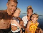 FAMILIEFORETAGENDE. Rune Huess Paulys jernmand er blevet hele familiens projekt. (privatfoto) 