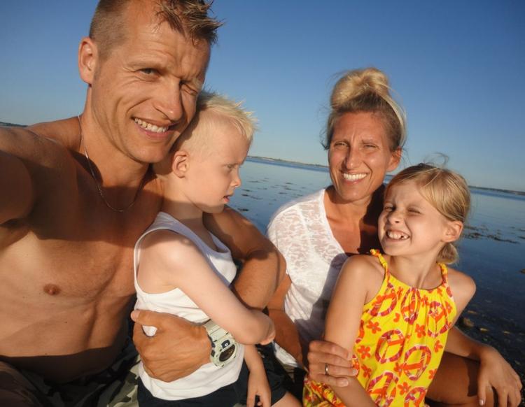 FAMILIEFORETAGENDE. Rune Huess Paulys jernmand er blevet hele familiens projekt. (privatfoto) 