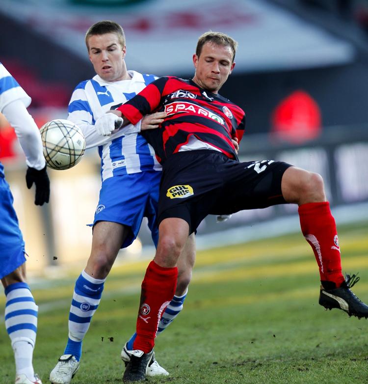 Farlig. Frank Kristensen har scoret otte gange for FCM i denne sæson. ARkivfoto. 