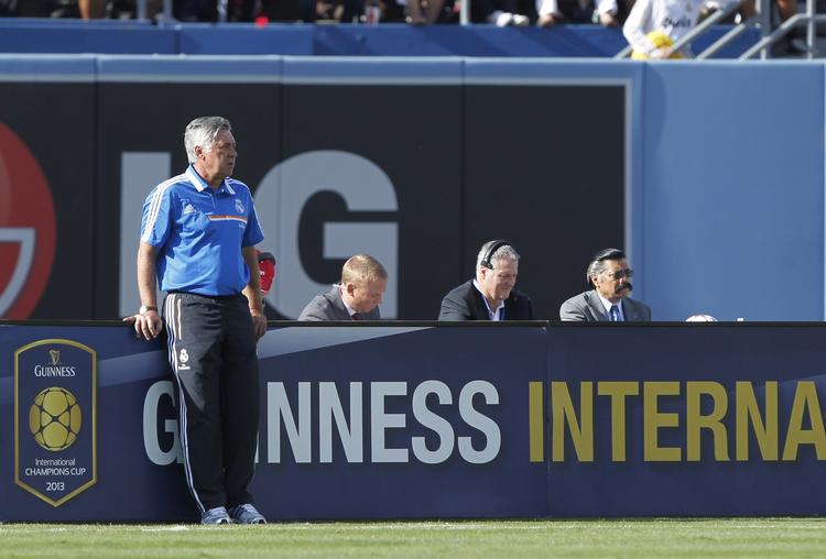 Mestermager. Carlo Ancelotti har vundet mesterskabet i Italien, England og Frankrig. Nu prøver han i Spanien. 