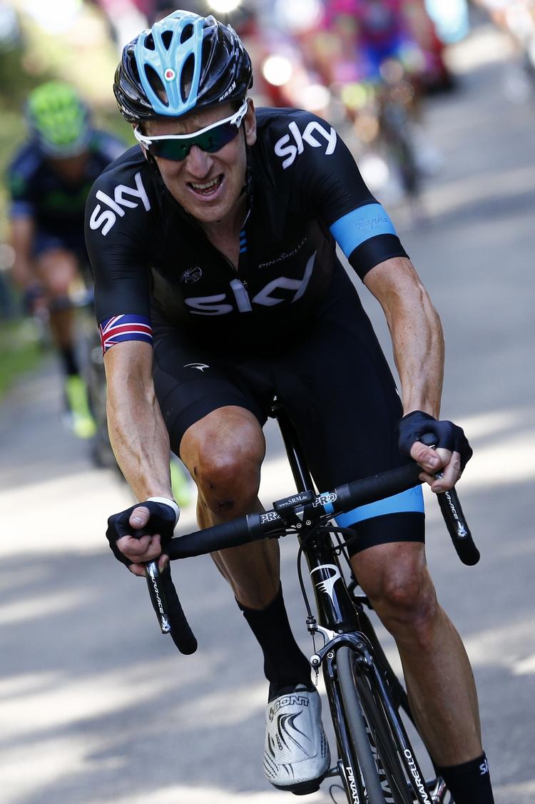 Nøgtern. Et holdskifte kan muligvis Bradley Wiggins på andre tanker. 
