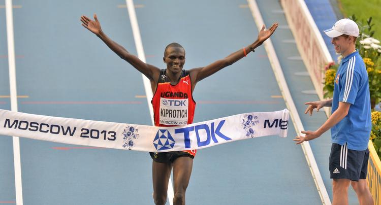 Maratonkongen. Stephen Kiprotich er nu både OL-guldvinder og verdensmester. 