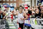 MÅL. Kronprins Fredeik gennemførte sin første ironman i tiden 10 timer, 45 minutter og 32 sekunder. Foto: 